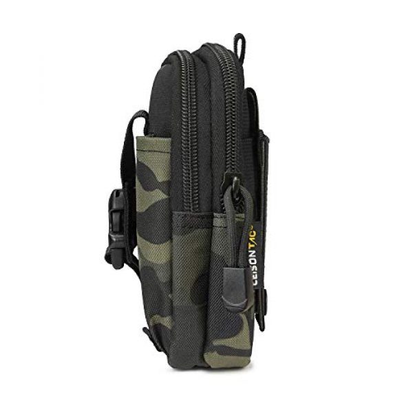 LeisonTac Tactical Pouch 3 LeisonTac Tactical Gear EDC Molle Pouch with Cell Phone Holder