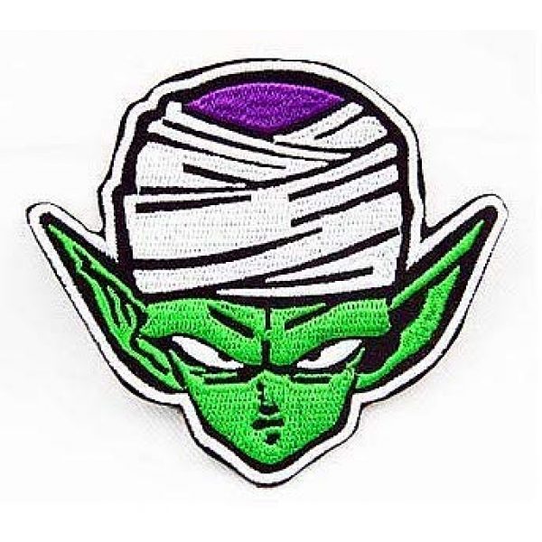 Embroidery Patch Airsoft Morale Patch 1 Dragon Ball Z Dragon Ball Piccolo Military Hook Loop Tactics Morale Embroidered Patch