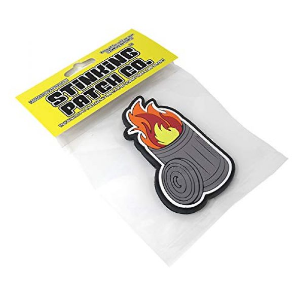 Stinking Patch Co. Airsoft Morale Patch 6 Hot Garbage PVC Tactical Patch | Funny Morale Patch