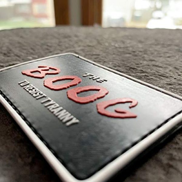 PatchOps Airsoft Morale Patch 3 PatchOps The BOOG to Resist Tyranny PVC Tactical Morale Uniform Patch