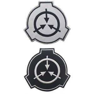 Embroidered Patch Airsoft Morale Patch 1 2pc Special Containment Procedures Foundation SCP Foundation Logo 3D Tactical Patch Military Embroidered Morale Tags Badge Embroidered Patch DIY Applique Shoulder Patch Embroidery Gift Patch