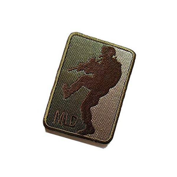 Embroidery Patch Airsoft Morale Patch 3 MLD Major League Door Kicker Military Hook Loop Tactics Morale Embroidered Patch (color4)