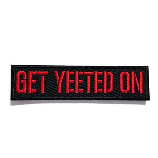 Fat Body Tactical Airsoft Morale Patch 1 Fat Body Tactical Get Yeeted On Hook Back Morale Patch 2A