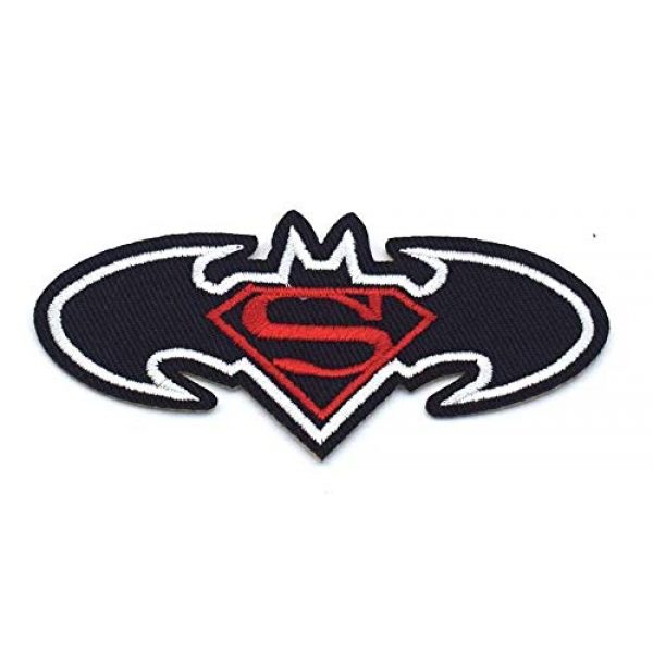 Tactical Embroidery Patch Airsoft Morale Patch 1 Superman Batman Marvel Comics Superhero Embroidery Patch Military Tactical Morale Patch Badges Emblem Applique Hook Patches for Clothes Backpack Accessories