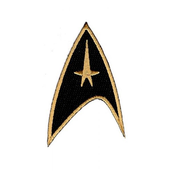 Miltacusa Airsoft Morale Patch 1 Star Trek Command Starfleet Uniform Cosplay Hook Fastener Patch (MTS1)