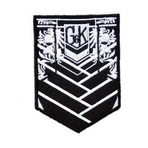 Tactical Embroidery Patch Airsoft Morale Patch 1 Game Girls' Frontline Griffin Kryuger 404 Tactical Embroidery Patch Hook & Loop Morale Patch Military Patch for Clothing Accessory Backpack Armband