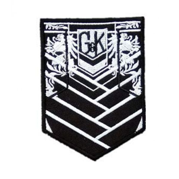 Tactical Embroidery Patch Airsoft Morale Patch 1 Game Girls' Frontline Griffin Kryuger 404 Tactical Embroidery Patch Hook & Loop Morale Patch Military Patch for Clothing Accessory Backpack Armband