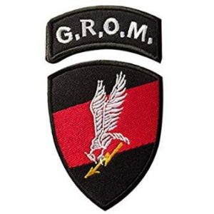 Tactical Embroidery Patch Airsoft Morale Patch 1 Polish Special Force GROM TF-49 Poland Embroidery Patch Military Tactical Morale Patch Badges Emblem Applique Hook Patches for Clothes Backpack Accessories