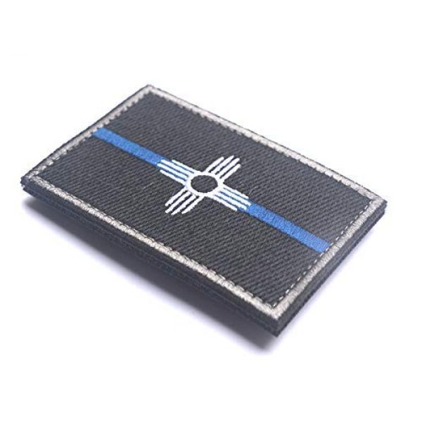 Oyster-Patch Airsoft Morale Patch 4 Oyster-Patch USA US American State Flag Patch Weird/Tan/Gray