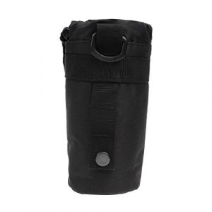 Yundxi Tactical Pouch 1 Yundxi Tactical Molle Water Bottle Pouch Kettle Bag Holder with Belt Clip,Drawstring Open Top Travel Water Bottle Bag