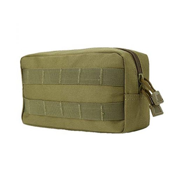 anyilon Tactical Pouch 3 anyilon Multifunction Tactical Molle Pouch Zipper Closure Large Waist Pack Outdoor Backpack Attachment Camping Hiking Pouch