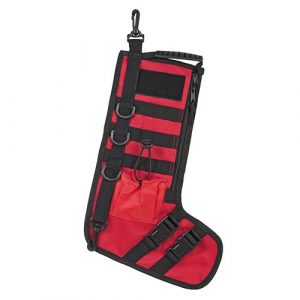 NcSTAR Tactical Pouch 1 NcStar Tactical Christmas Holiday MOLLE Stockings with Handle