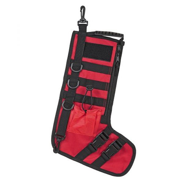 NcSTAR Tactical Pouch 1 NcStar Tactical Christmas Holiday MOLLE Stockings with Handle