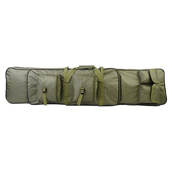 Pvnoocy Tactical Rifle Case 1 Pvnoocy Military Bag 120cm Rifle Tactical Gun Bag Shotgun Handbag with Shoulder Straps Handbag Shot Gun Rifles Hunting Carry Gun Case