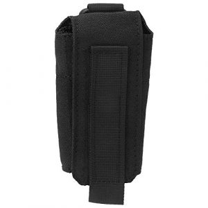 Tbest Tactical Pouch 1 Tactic Outdoor Nylon Material Water Bottle Bag Travel Military Molle Water Bottle Pouch Carry Bag Kettle Pouch Holder Bag for Camping Fishing