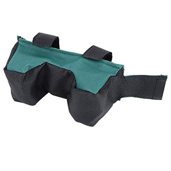 sjlerst Tactical Shooting Bag Rest 7 sjlerst Green Unfilled Durable Oxford Cloth Non-Slip Unfilled Sandbag, Shooter Rest Bag for Hunting Shooting Lovers