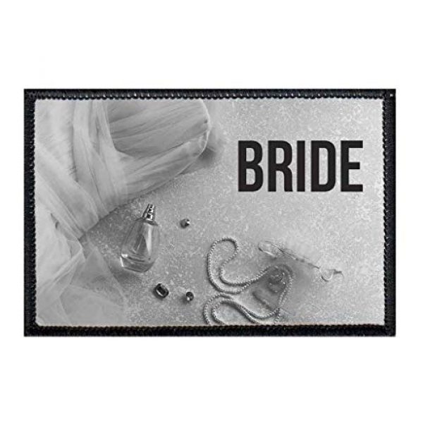 P PULLPATCH Airsoft Morale Patch 1 Bride Morale Patch | Hook and Loop Attach for Hats, Jeans, Vest, Coat | 2x3 in | by Pull Patch