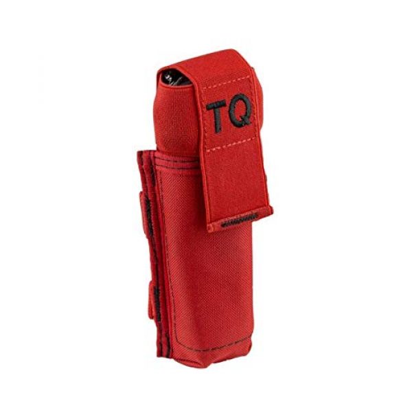 NcSTAR Tactical Pouch 2 NcSTAR CVTQ3020R Vism Molle Tourniquet with Elastic Flap/Red