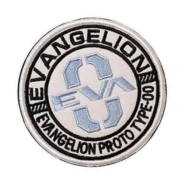 Embroidery Patch Airsoft Morale Patch 2 Mobile Suit Gundam Evangelion Eva Model 0 Military Hook Loop Tactics Morale Embroidered Patch