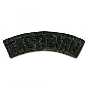 BASTION Airsoft Morale Patch 1 BASTION Morale Patches (Tactician, ODG) | 3D Embroidered Patches with Hook & Loop Fastener Backing | Well-Made Clean Stitching | Military Patches Ideal for Tactical Bag, Hats & Vest
