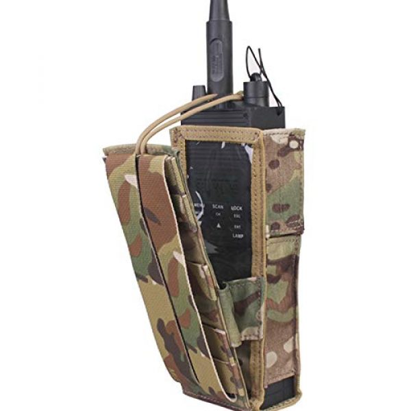 Paintball Equipment Tactical Pouch 1 Paintball Equipment EmersonTactical PRC148/152 Radio Pouch Multicam