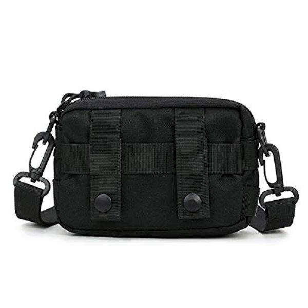 LGL Tactical Pouch 6 Tactical Sling Bag Tactical Pouches - Portable Tactical Organizer Waterproof EDC Pouch Military Belt Pouch Hunting Pack Tool Bag Small Army Utility Bag Tool Pouch Bag Mini Utility Pouch ( Color : 02 )