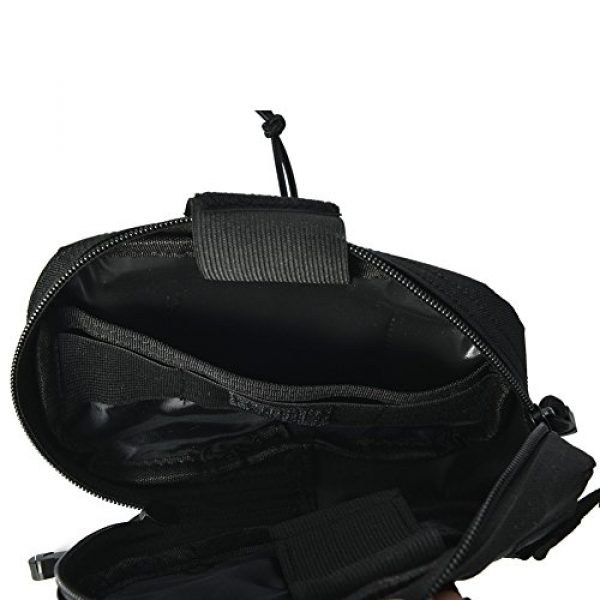 Messagee Tactical Pouch 7 Messagee Tactical Military Extension Pocket Pouch for Hunting and Camping