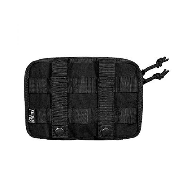 OneTigris Tactical Pouch 3 OneTigris Tactical MOLLE Pouch & Flashlight Holster (Black)