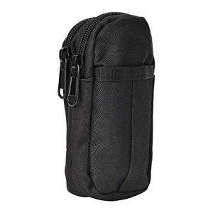Shanbor Tactical Pouch 4 Shanbor Long Time Use Wear-Resistant Outdoor Accessory Bag, Convenient to Use 800D High Density Nylon Outdoor Bag, for(Black)