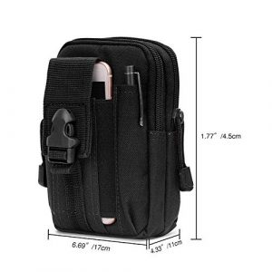 YOKEPO Tactical Pouch 1 YOKEPO Tactical Molle EDC Utility Pouch Gadget Belt Waist Bag with Cell Phone Holster Holder Compact 1000 D Multipurpose