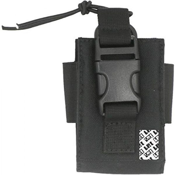 LefRight Tactical Pouch 3 LefRight Adjustable Storage Tools Walkie Talkie Pouch Molle Multi-Functional Tactical Radio Holster Heavy Duty Holder