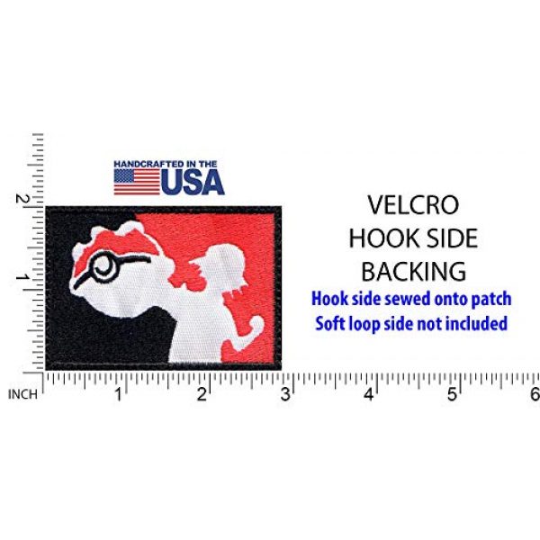 Tactical Patch Works Airsoft Morale Patch 2 Ash Pikachu Pokemon League Inspired Art Patch