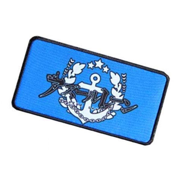 Fine Print Patch Airsoft Morale Patch 3 Azur Lane Patch Military Hook Loop Tactics Morale Printed Patch (color2)
