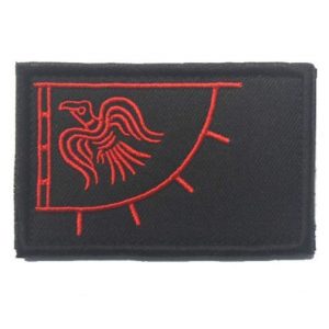 Embroidered Patch Airsoft Morale Patch 1 Viking Flag Odinic Norse Odins Raven 3D Tactical Patch Military Embroidered Morale Tags Badge Embroidered Patch DIY Applique Shoulder Patch Embroidery Gift Patch