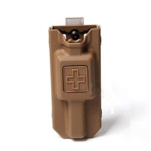 WICHEMI Tactical Pouch 1 WICHEMI Tourniquet Case Molle Tourniquet Holder Pouch Storage Bag Box Tourniquet Carrier Case for Outdoor Hunting