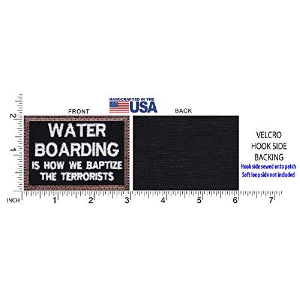 Tactical Patch Works Airsoft Morale Patch 5 Water Boarding Is How We Baptize The Terrorists Patch