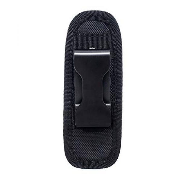 Neigei Tactical Pouch 6 Neigei Flashlight Holster Pouch Belt Holster Duty Belt Carry Case Holder with 360° Rotatable Clip Flashlights Handheld Flashlight Belt Carry Case Holder Pouch for Camping Hiking Climbing Hunting