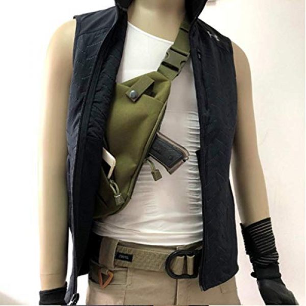 Jipemtra Tactical Pouch 4 Jipemtra Tactical Messenger Bag Small Molle Military Assault Gear Sling Pack Tackle Side Bag EDC Sling Pack Utility Versipack (CP)