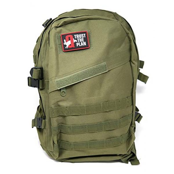 QANONPATCH.COM Airsoft Morale Patch 3 Q Rabbit Trust The Plan PVC Tactical Patch | QAnon | MAGA | QAnon Morale Patch