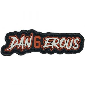 PatchOps Airsoft Morale Patch 1 PatchOps I Woke up Feeling Dangerous PVC Tactical Morale Uniform Patch - Hook Back