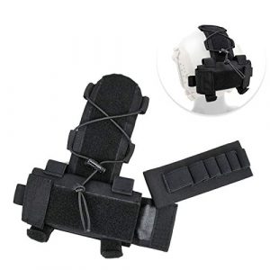 ECLENYES Tactical Pouch 1 ECLENYES TMC AF Battery Pouch Tactical Paste Attached Pouch Battery Case for Helmet - Black