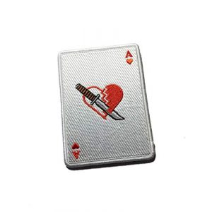 Empire Tactical USA Airsoft Morale Patch 1 Empire Tactical USA ACE Card Combat Heartbreak ONE Morale Military Patch 3.5" x 2"