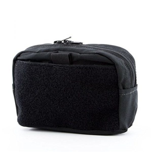 Eleven 10 Tactical Pouch 1 Eleven 10 Half Zip Med/gp Pouch, Molle Malice Clips, Ranger Green - E10-1011M-RGR