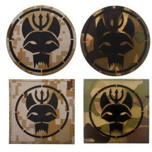 Tactical Embroidery Patch Airsoft Morale Patch 1 Seal Team Laser Cut IR Style Reflective Tactical Embroidery Patch Hook & Loop Morale Patch Military Patch for Clothing Accessory Backpack Armband (4pcs)