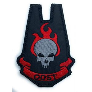 Almost SGT Airsoft Morale Patch 1 Halo ODST Patch- Funny Tactical Military Morale Embroidered Patch Hook Backing
