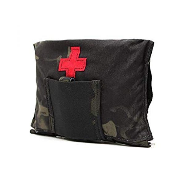 LBX TACTICAL Tactical Pouch 1 Med Kit Blow-Out Pouch Multicam Black