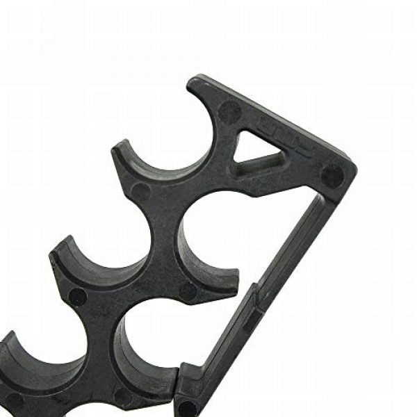 Pvnoocy Shell Holder 7 Pvnoocy Shell Holder, 10 Rounds 12 Gauge Shotshell Ammo Carrier Tactical Sidesaddle Shell Holder