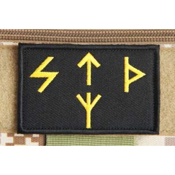 Embroidered Patch Airsoft Morale Patch 1 Russia FSB Alfa Team Vikings Runs STD Russian 3D Tactical Patch Military Embroidered Morale Tags Badge Embroidered Patch DIY Applique Shoulder Patch Embroidery Gift Patch
