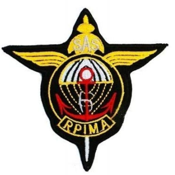 Tactical Embroidery Patch Airsoft Morale Patch 1 France Paratrooper Embroidery Patch Military Tactical Morale Patch Badges Emblem Applique Hook Patches for Clothes Backpack Accessories