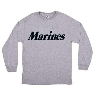 Fox Outdoor Tactical Shirt 1 Fox Outdoor Products Marines Black Imprint Long Sleeve Imprinted T-Shirt